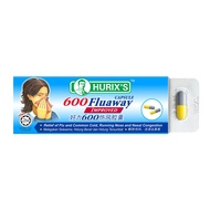 HURIX'S 600 FLUAWAY CAPSULES 6'S