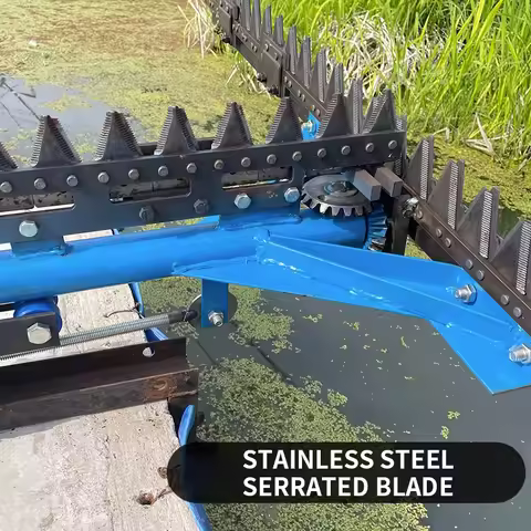 48V Electric Underwater Lawn Mower Aquaculture Shrimp Pond Crab Pond River Cleaning Reed Water Chest