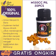 "M150CC PIL 50PCS" JAMU MERPATI JUARA MENAMBAH KECEPATAN DAN NAFAS BURUNG LEBIH PANJANG