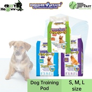 Doggie’s Club Dog Training Pad S,M,L Size (S - 35cm x 45cm / M - 45Cm x 60cm / L - 90cm x 60cm) - Do