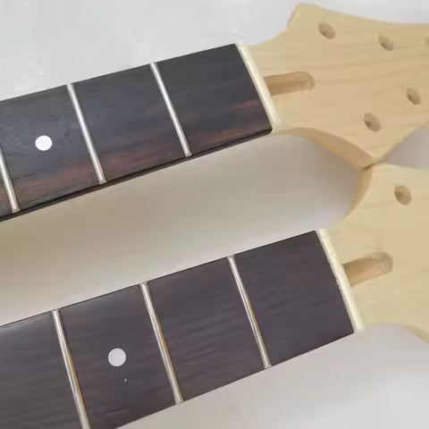 22 Frets PRS Neck Maple Rosewood Fingerboard 9.6mm Tuner Hole Guitar Neck