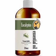 ▶$1 Shop Coupon◀  16oz - Bulk Size Eucalyptus Essential Oil (16 Ounce Total) - Therapeutic Grade Ess