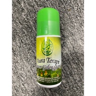 HIJAU 10 PIECES AURA THERAPY AURA GELANGE LEAF ROLL ON OIL AURA WIND OIL AURA LEAF GREEN STICKER