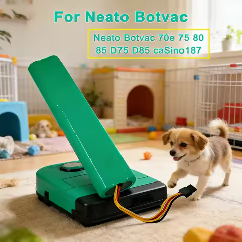 New 🔋 Battery For Neato Botvac 70e 75 D75 80 85 D85 Vacuum Cleaners Rechargeable Batteries 12V Ni-MH