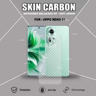 Skin Carbon Oppo Reno 11 Oppo Reno 11 Pro Skin Back 3D Anti-Scratch Skin Carbon Oppo Reno 11 Oppo Reno 11 Pro