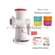 (new Original) Tupperware Fusion Master Mincer Free Medium Summer