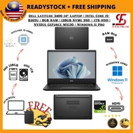 Dell Latitude 3400 14" Laptop  Core i5-8265U 8GB RAM 128GB NVMe SSD+1TB HDD NVIDIA GeForce MX130