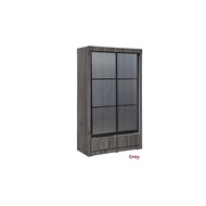 {HF} 4FT Sliding Door Wardrobe