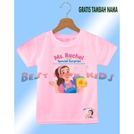 Ms Rachel's Children's Tops T-shirts Ms Rachel's Children's Tops Free Name
