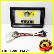 TOYOTA GT86 2011-2020 ANDROID 9-INCH CASING (FREE CABLE+6PCS SCREWS)