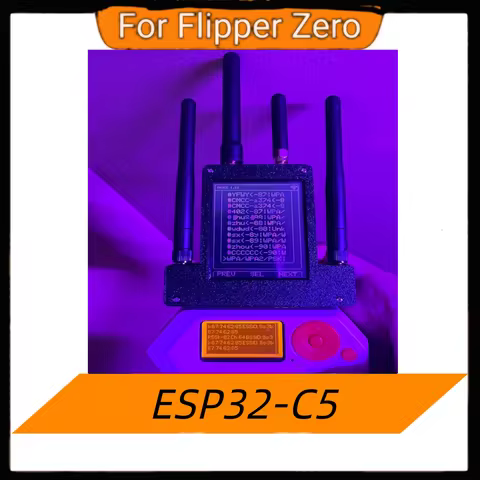 Flipper Zero 5Gwifi Module 4-in-1: 433M (CC1101) / ESP32-C5 Predator Module / GPS Positioning Module
