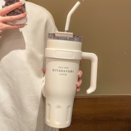 Large Capacity Water Cup Thermos Cup Large Capacity 304 Stainless Steel Car Cup Portable Cup Cooler 