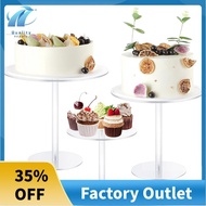 Acrylic Cake Stand,Clear Cake Stand Round Tall Cake Stand for Dessert Table Display, for Wedding, Ev
