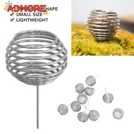 ADMORE 10pcs Bonsai Baskets, Stainless Steel Fertilizer Tool Gardening Fertilization Baskets, Portab