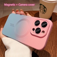 iPhone 14 Pro max case with camera cover 11 12 13 Pro max 14 plus Matte Two-color gradient iPhone 14