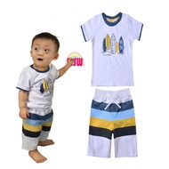BQT Leisure Boy Beach Boy Theme Short Sleeve and Short