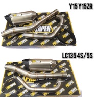 PROTAPER Y15 Y15ZR LC135 LC4S LC5S S1 RACING EXHAUST EKZOS RACING STAINLESS STEEL AHM