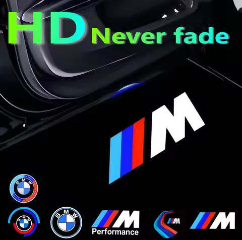 HD For BMW M Car Door Led Light 1 3 5 7 X1 X2 X3 X4 X5 X6 Z E81 E84 E83 E87 E60 E61 E70 E71 E90 G30 