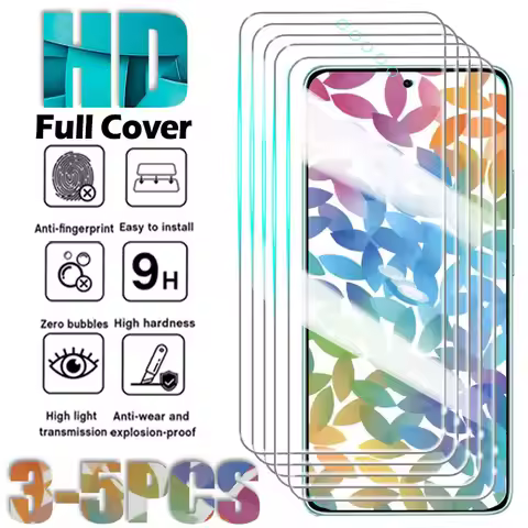 3-5 PCS 9H Tempered Glass for Realme GT 7 8 Pro Neo 5 SE 3 2 Full Cover Screen Protector for Realme 