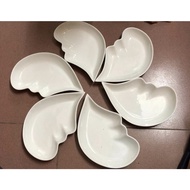 SET OF 6 HEART WINGS DISC