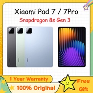 Xiaomi Pad 7 Snapdragon 7+ Gen 3 Xiaomi Pad 7 Pro Snapdragon 8s Gen 3 11.2" 144Hz | 8850mAh 67W Pad7