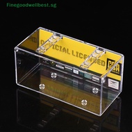 FBSG Acrylic Display Case Fit For 1:64 Mini Size Dust Proof Clear Box Cabinet 1/64 Action Figures Display Box HOT