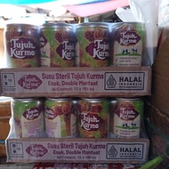 susu steril tujuh kurma 1 dus 12 kaleng DWZ