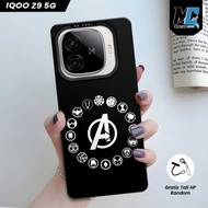 IQOO Z9 5G Premium Hologram IMD Casing - Softcase IMD hybrid Motif Avjer UV Printing IQOO Z9X 5G | C