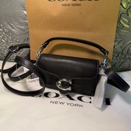 蔻馳黑色包 迷你包 全新 斜挎包 執背包 手提包Coach black tabby 12 bag