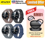 Awei H18 AMOLED HD Screen Display Smart Watch Health Bluetooth Call Waterproof Outdoor SmartWatch Ma