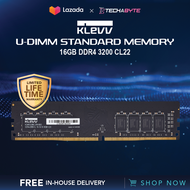 KLEVV Perf UDIMM | 16GB DDR4 | 3200MHz CL22 Gaming Memory (KLVP-KD4AGUA8M-32N220A)