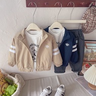 Premium 3in1 Boys' Jacket Set Great Minds T-Shirt Jacket Long Pants