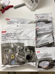 3M 工業口罩連濾芯