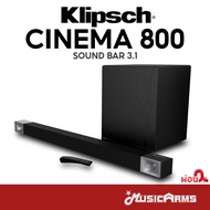 Klipsch Cinema 800 ลำโพงซาวด์บาร์ Sound Bar 3.1 รับประกันศูนย์ Music Arms