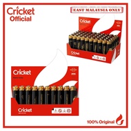 EAST MALAYSIA ONLY.  Cricket Lighters Limited Edition Black and Gold Series - 50 Pcs (Online Exclusi