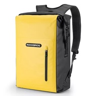 【SPOT EXPRESS】 ROCKBROS Waterproof Backpack 25L Large Capacity Travel Bag Foldable Fishing Bag Outdo