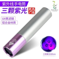 Violet Detection Ultraviolet Detection Ultraviolet Special Cat Lamp Wood Fluorescent Flashlight Flas