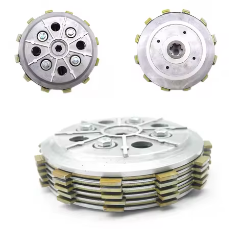 for Yamaha XV250 Virago 250cc XV 250 V LF250-P LF250-D QJ250H Motorcycle Engine Clutch Pad Friction