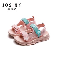 Zhuoshini girls' sandals 2020 new summer children's princess sandals hook and loop girls' sandals are versatile.