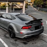 BigSale For 2010--2018 Audi A7 S7 RS7 GEN 1 AR Style Real Carbon Fiber Rear Wing Trunk Lip Spoiler