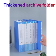 Ready Stock] File Folder Transparent File Bag Thickened File Folder