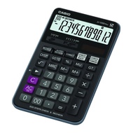 Casio Calculator เครื่องคิดเลข  คาสิโอ รุ่น  JJ-120D PLUS แบบตั้งโต๊ะ เหมาะสำหรับร้านค้า 12 หลัก สีดำ