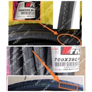 (Wheel size 622) 自行车外胎 轮胎 Tayar basikal FIXIE / DEESTONE WK BLACK BICYCLE TYRE 700x23c 700x25 700x25