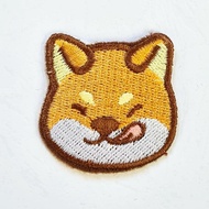 Hachiko embroidery, animal patch embroidery
