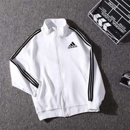 High Quality Sweater Men Solid Col Sweater Adidas Men Adidas Jacket Slim Fit Windproof Black Jaket Lelaki S-3XL