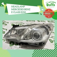 Headlamp Headlight Mercy Mercedes Benz E CLASS E250 E-CLASS E 250 MERCI Original Car Headlight