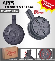 EITI ARP9 Drum Magazine Electric Gel Blaster Magazine High capacity M4/SLR/MK8/AR16 Universal Gel Ba