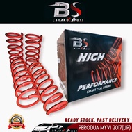 🔥BS🇲🇾 Height Performance Sport Coil Spring (Perodua Myvi 2017)