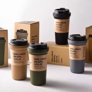 【限時6折】日本Rivers SOLID雙層隨行杯390ml / 共7色