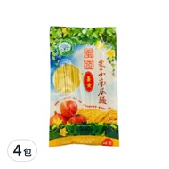 大雪山農場 蒟蒻薑黃栗子南瓜麵  250g  4包